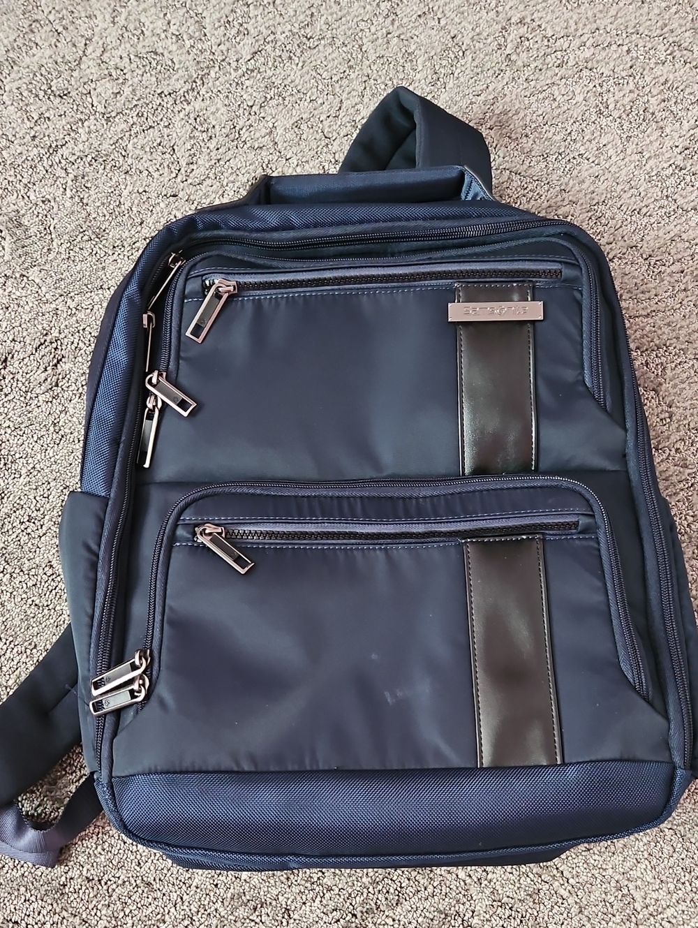 Samsonite NuRoad 15.6" Laptop Backpack - Navy Blue - Professional Business Bag